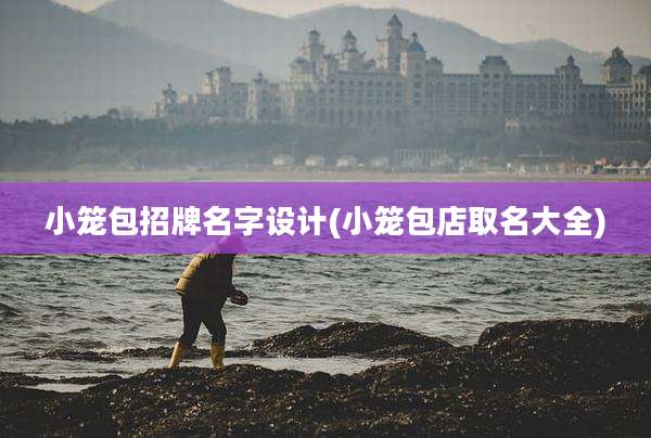 小笼包招牌名字设计(小笼包店取名大全)