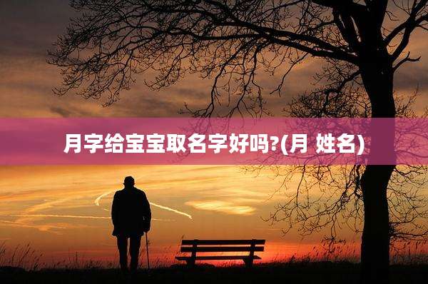 月字给宝宝取名字好吗?(月 姓名)