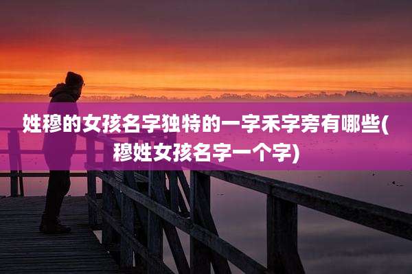 姓穆的女孩名字独特的一字禾字旁有哪些(穆姓女孩名字一个字)