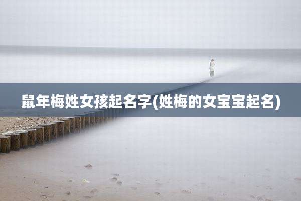 鼠年梅姓女孩起名字(姓梅的女宝宝起名)