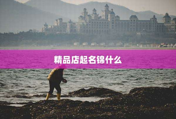 精品店起名锦什么