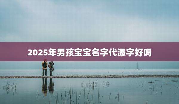 2025年男孩宝宝名字代添字好吗