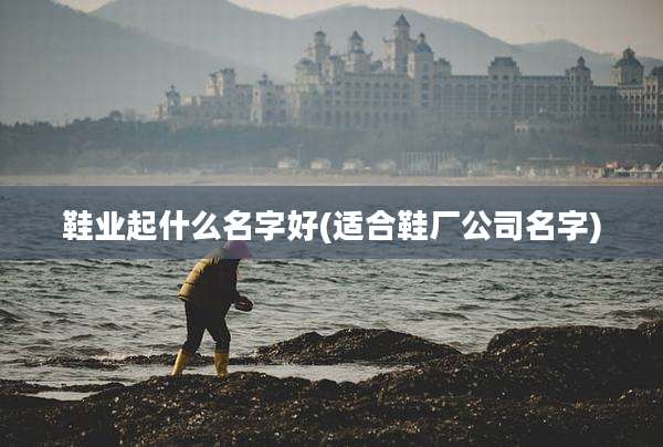 鞋业起什么名字好(适合鞋厂公司名字)