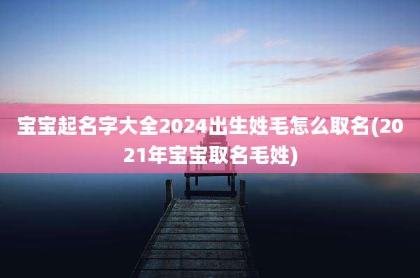 宝宝起名字大全2024出生姓毛怎么取名(2021年宝宝取名毛姓)