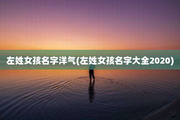 左姓女孩名字洋气(左姓女孩名字大全2020)