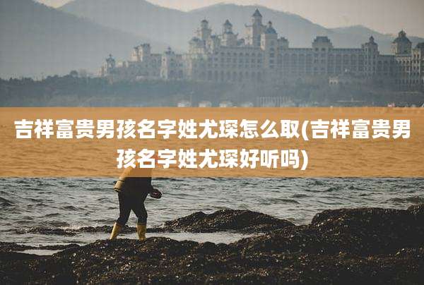 吉祥富贵男孩名字姓尤琛怎么取(吉祥富贵男孩名字姓尤琛好听吗)