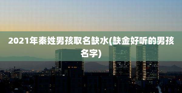 2021年秦姓男孩取名缺水(缺金好听的男孩名字)