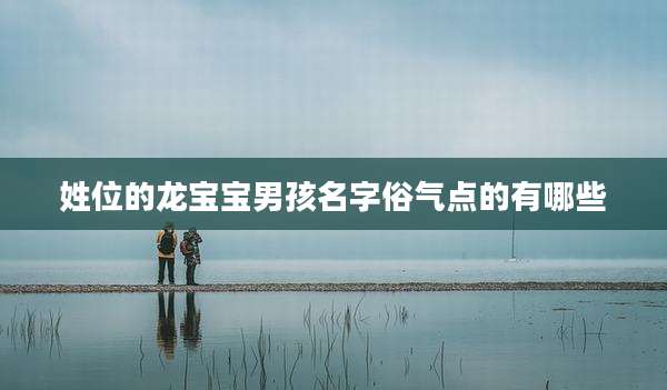 姓位的龙宝宝男孩名字俗气点的有哪些