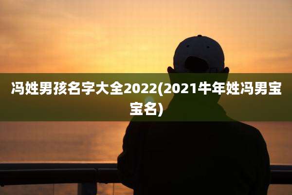 冯姓男孩名字大全2022(2021牛年姓冯男宝宝名)
