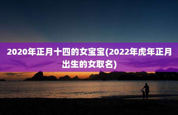 2020年正月十四的女宝宝(2022年虎年正月出生的女取名)