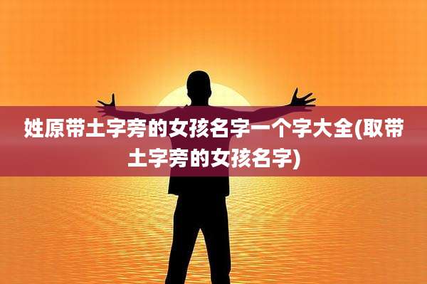 姓原带土字旁的女孩名字一个字大全(取带土字旁的女孩名字)