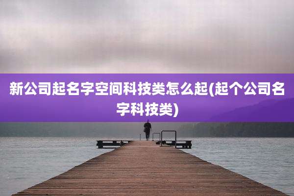 新公司起名字空间科技类怎么起(起个公司名字科技类)
