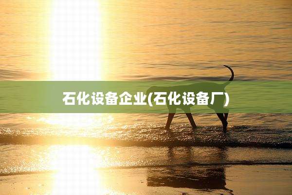石化设备企业(石化设备厂)