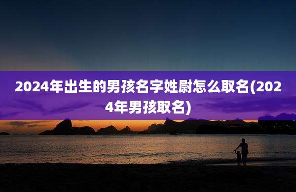 2024年出生的男孩名字姓尉怎么取名(2024年男孩取名)