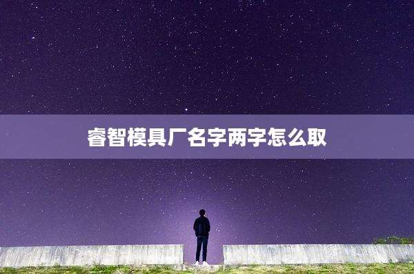 睿智模具厂名字两字怎么取