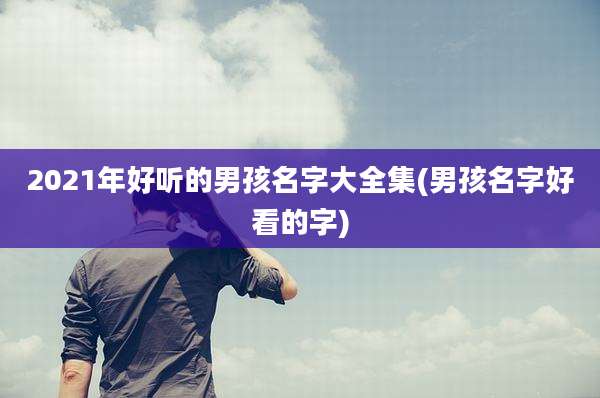 2021年好听的男孩名字大全集(男孩名字好看的字)