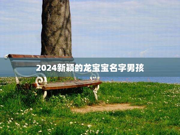 2024新颖的龙宝宝名字男孩