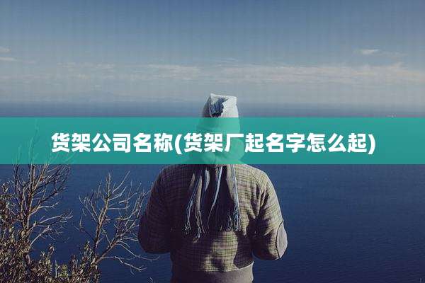 货架公司名称(货架厂起名字怎么起)