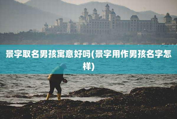 景字取名男孩寓意好吗(景字用作男孩名字怎样)