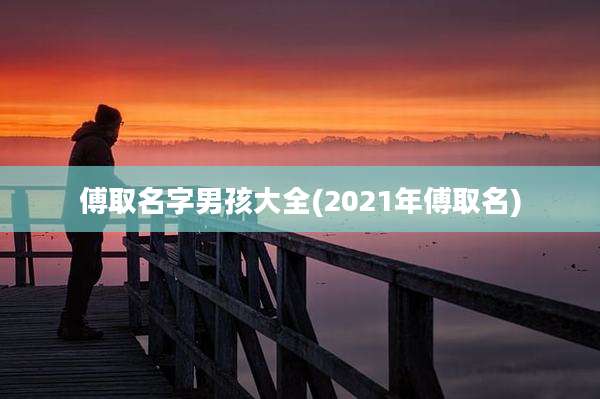 傅取名字男孩大全(2021年傅取名)