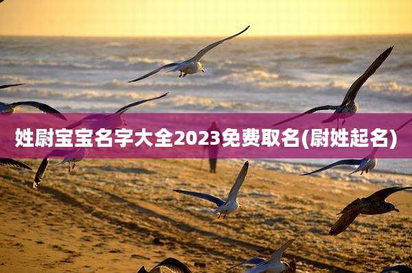 姓尉宝宝名字大全2023免费取名(尉姓起名)