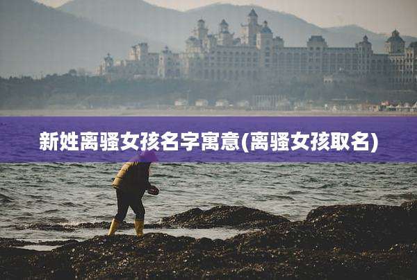 新姓离***孩名字寓意(离***孩取名)