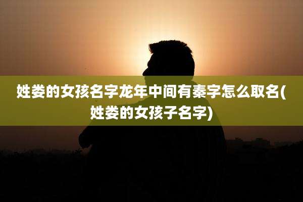 姓娄的女孩名字龙年中间有秦字怎么取名(姓娄的女孩子名字)