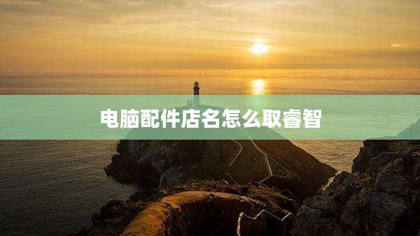 电脑配件店名怎么取睿智