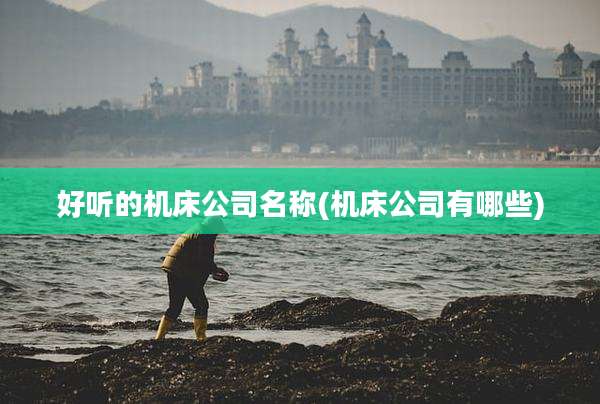 好听的机床公司名称(机床公司有哪些)