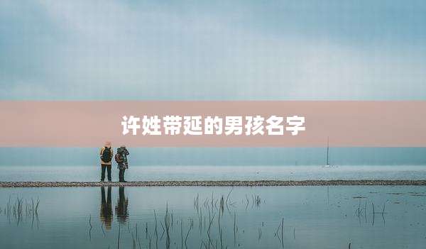 许姓带延的男孩名字