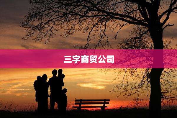 三字商贸公司