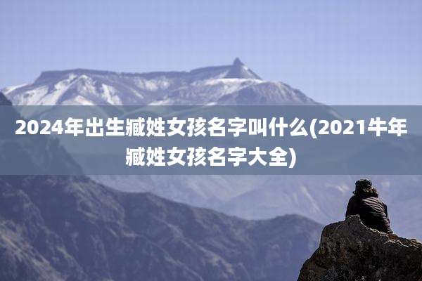 2024年出生臧姓女孩名字叫什么(2021牛年臧姓女孩名字大全)