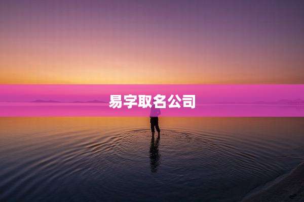 易字取名公司