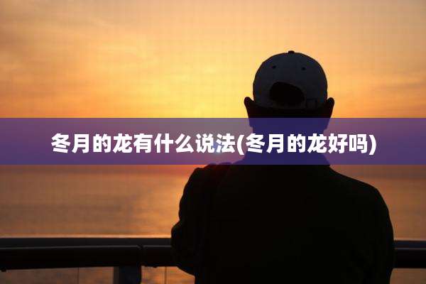 冬月的龙有什么说法(冬月的龙好吗)