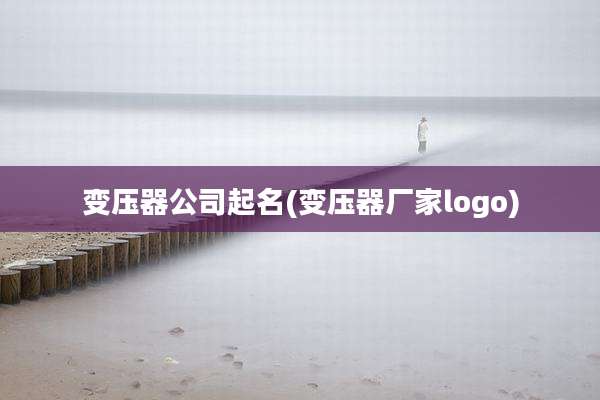 变压器公司起名(变压器厂家logo)