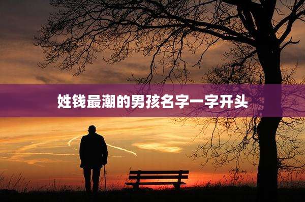 姓钱最潮的男孩名字一字开头