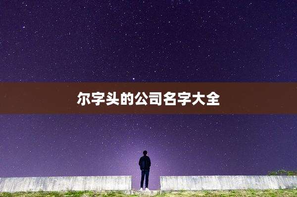 尔字头的公司名字大全