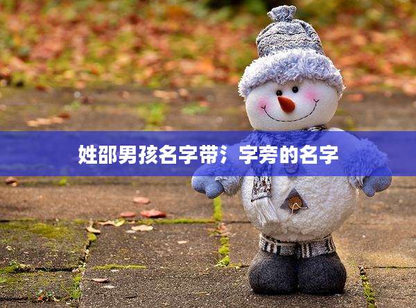 姓邵男孩名字带氵字旁的名字