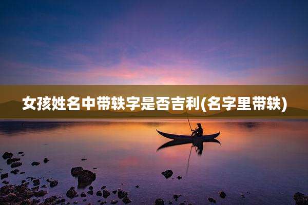 女孩姓名中带轶字是否吉利(名字里带轶)