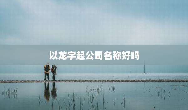 以龙字起公司名称好吗