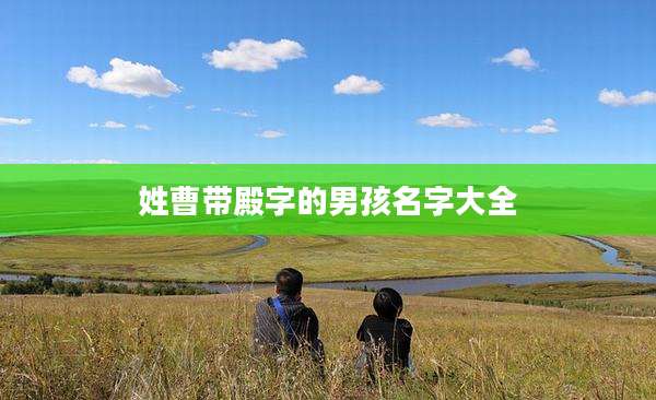 姓曹带殿字的男孩名字大全