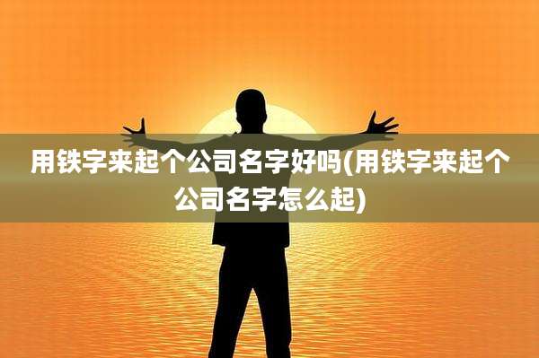 用铁字来起个公司名字好吗(用铁字来起个公司名字怎么起)