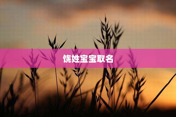 饶姓宝宝取名