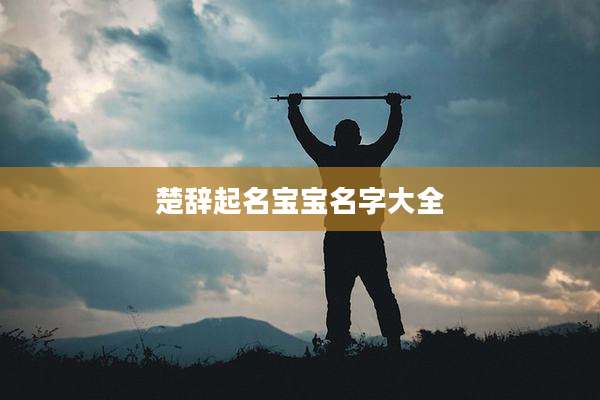楚辞起名宝宝名字大全