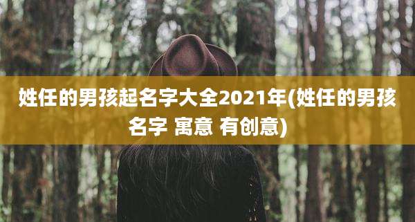 姓任的男孩起名字大全2021年(姓任的男孩名字 寓意 有创意)