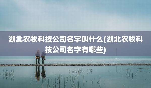 湖北农牧科技公司名字叫什么(湖北农牧科技公司名字有哪些)