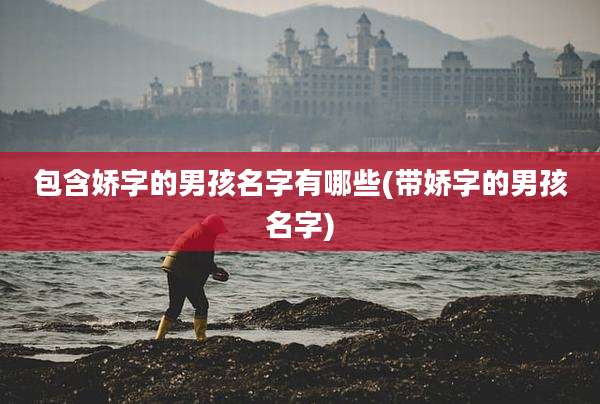 包含娇字的男孩名字有哪些(带娇字的男孩名字)
