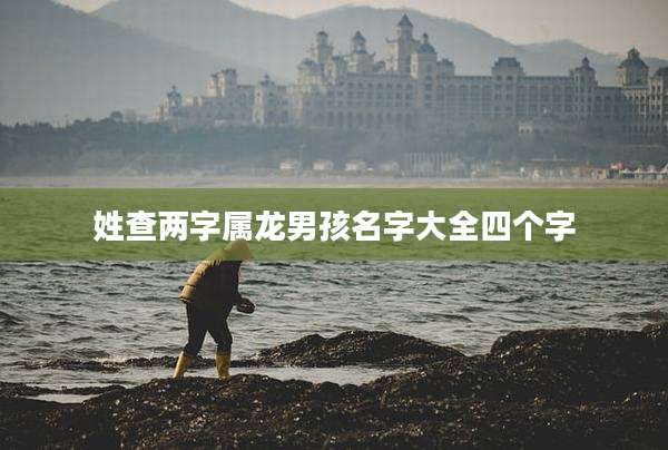 姓查两字属龙男孩名字大全四个字