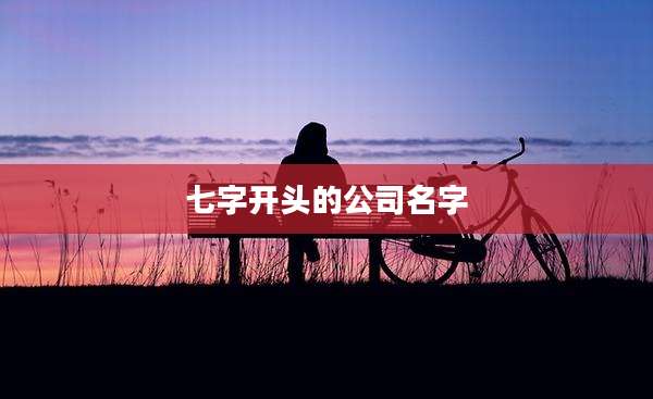七字开头的公司名字