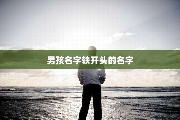男孩名字轶开头的名字